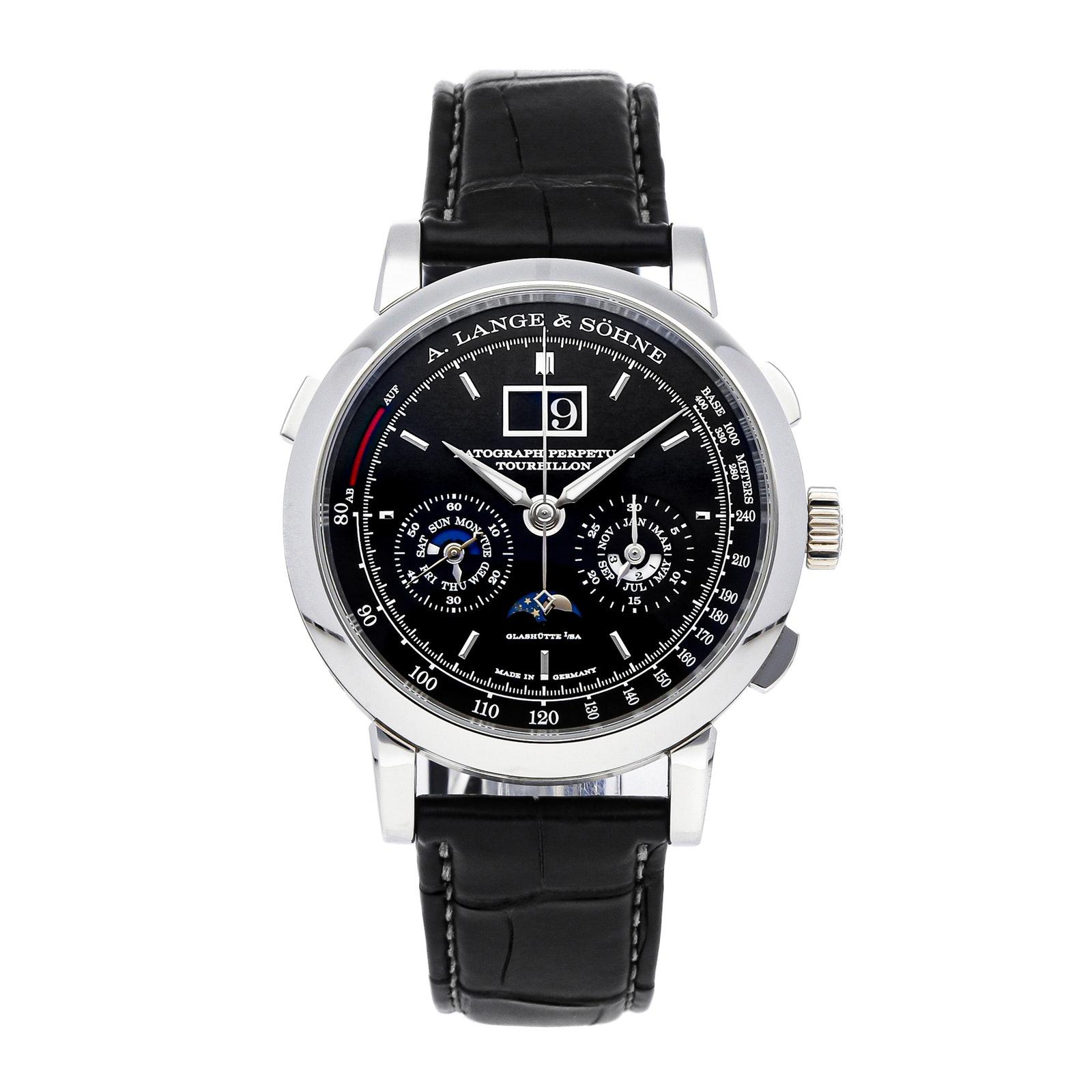Pre Owned A. Lange Sohne Saxonia Datograph Perpetual Calendar