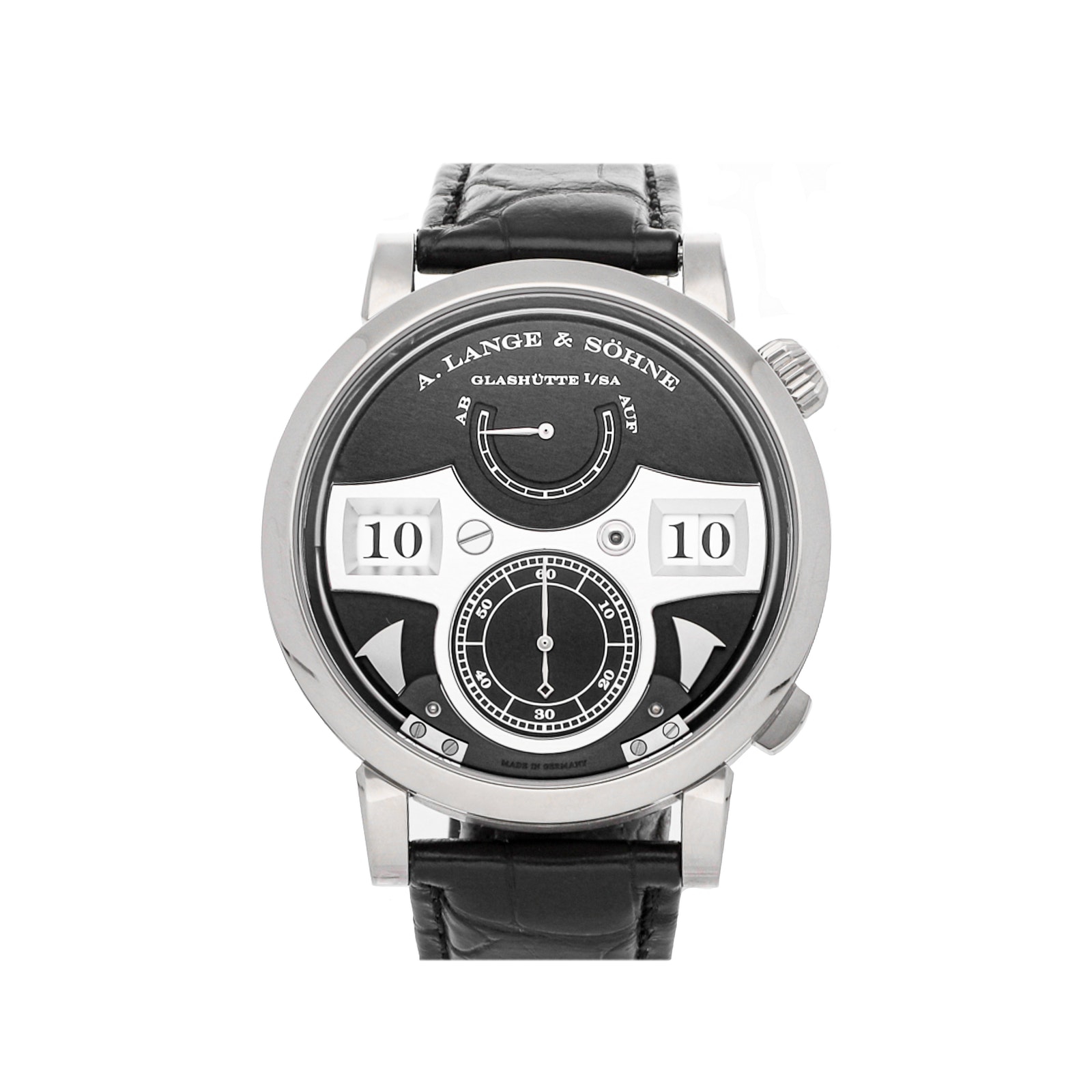 lange zeitwerk striking time