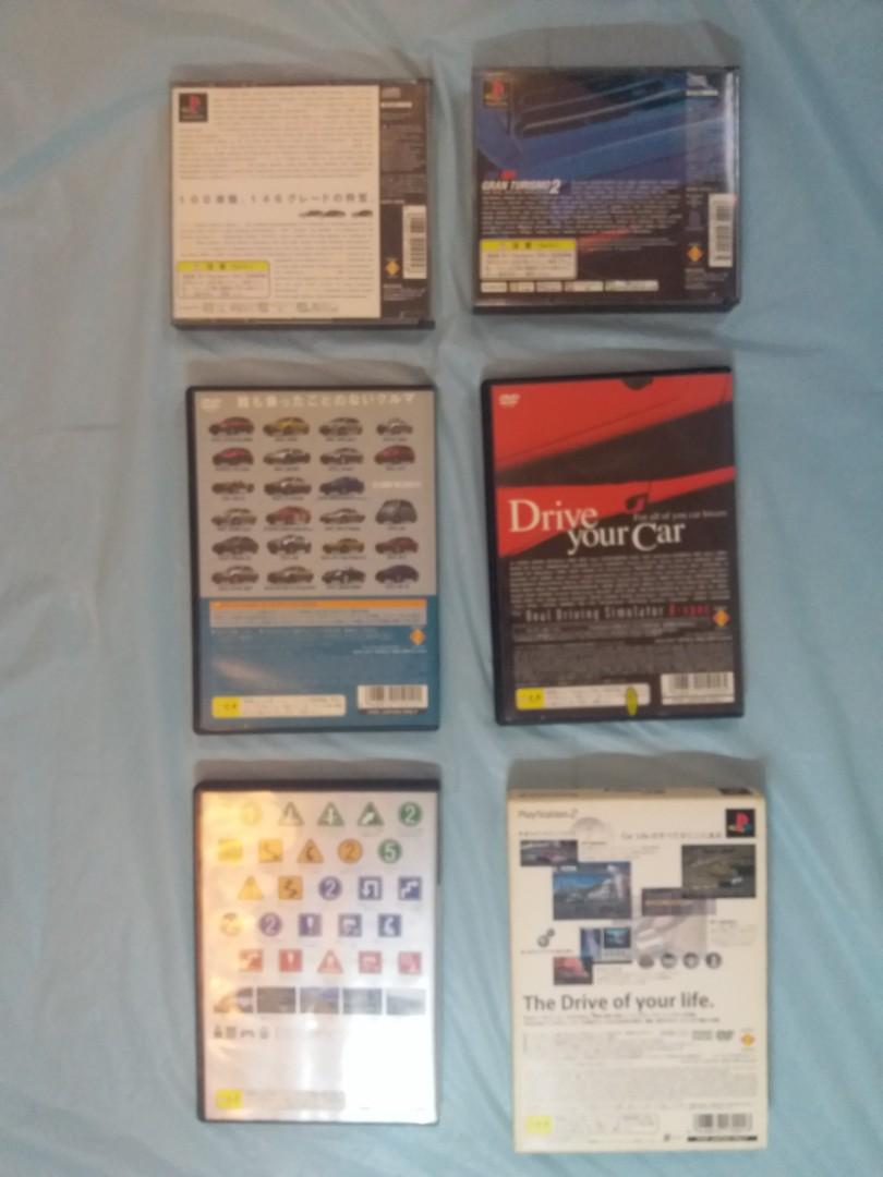 PS1 PS2 Psone game GT 1 GT2 GRAN TURISMO 3 Concept 2001 Tokyo GRAN