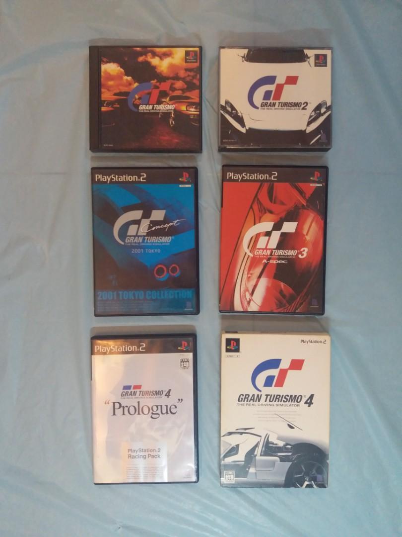 PS1 PS2 Psone game GT 1 GT2 GRAN TURISMO 3 Concept 2001 Tokyo GRAN