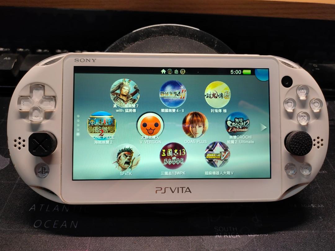 Ps Vita 00 白色已改 電玩 電玩主機在旋轉拍賣