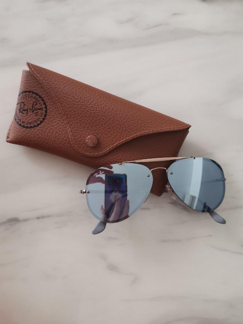 Rayban Aviator Baby Blue