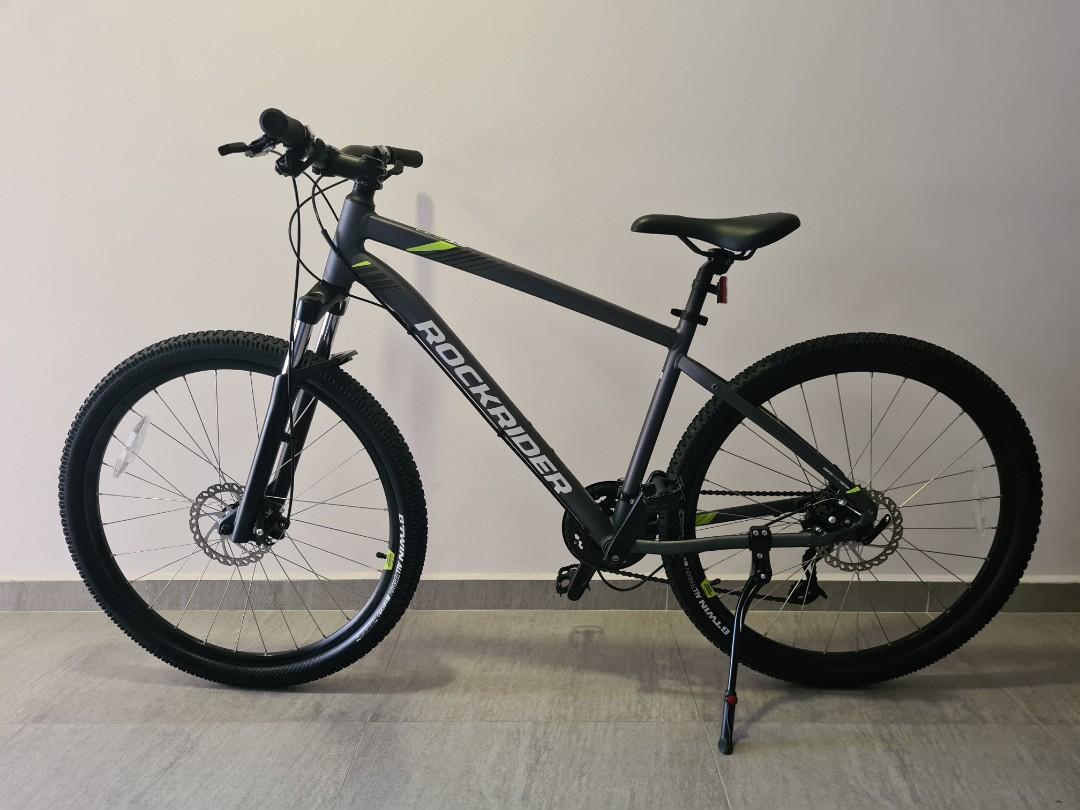 Rockrider ST 520 MTB Grey L Size Sports Equipment Bicycles