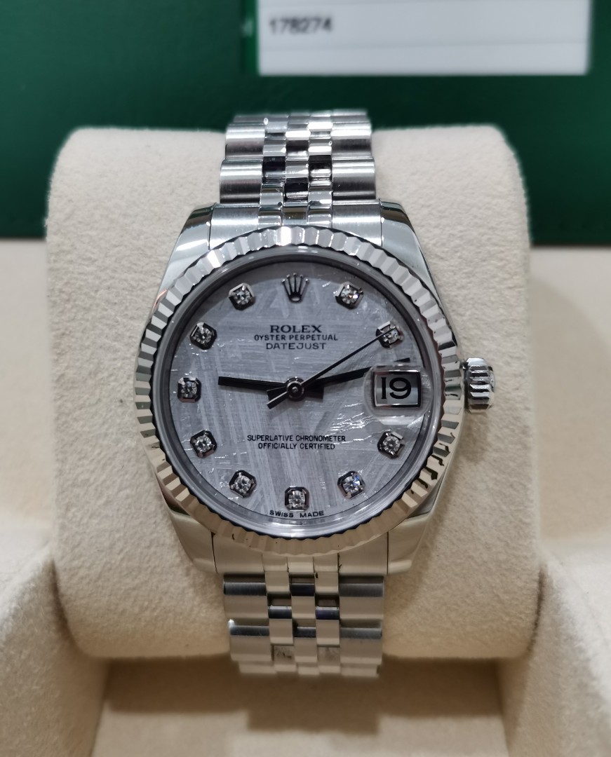 Rolex Datejust 31 Meteorite Dial 178274