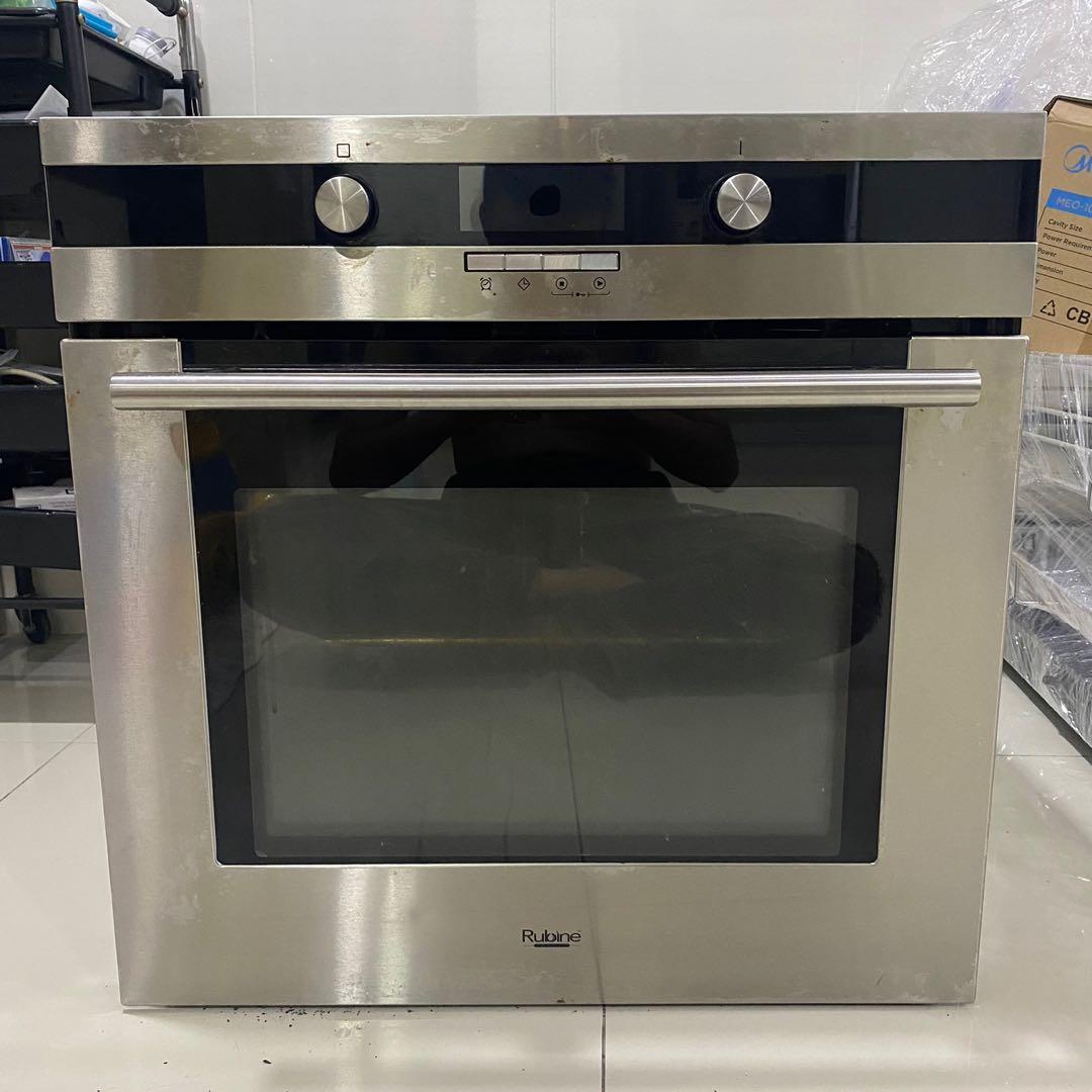 Rubine built top in oven