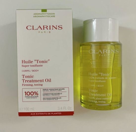 *Seal*New Clarins tonic huile body treatment oil 100ml pregnant