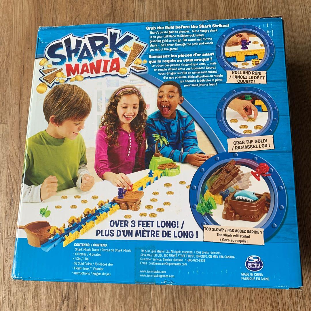 shark-mania-game-by-spin-master-hobbies-toys-toys-games-on-carousell