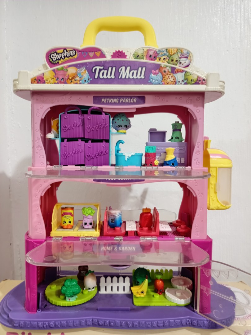 Shopkins Tall mall, Hobbies Toys, Toys & Games on Carousell