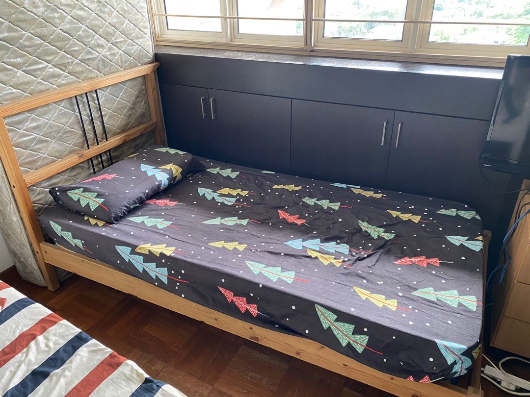 Single Bed Frame (IKEA DALSELV), Furniture & Home Living, Furniture