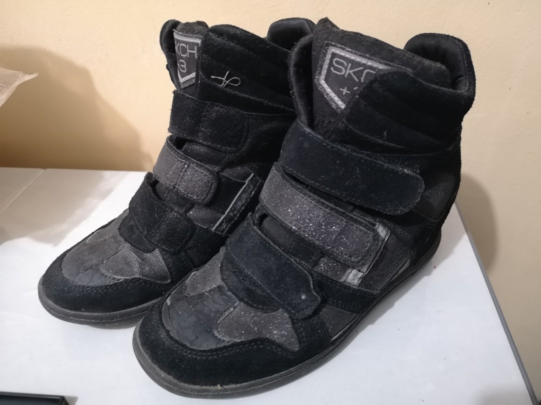 Skechers high shop heel boots
