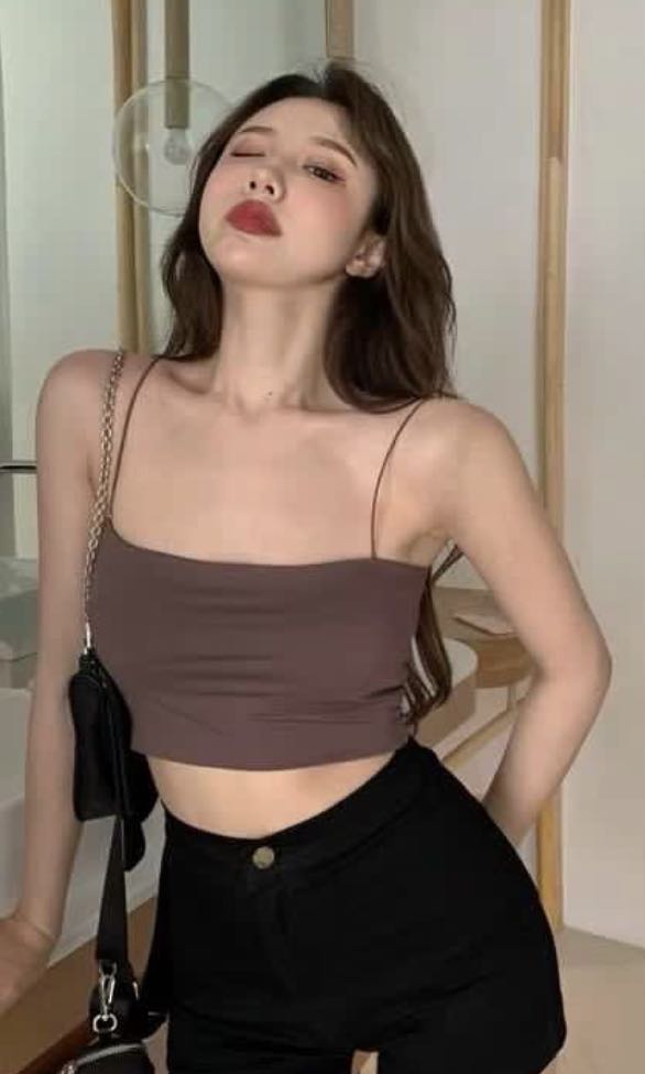 spaghetti string top