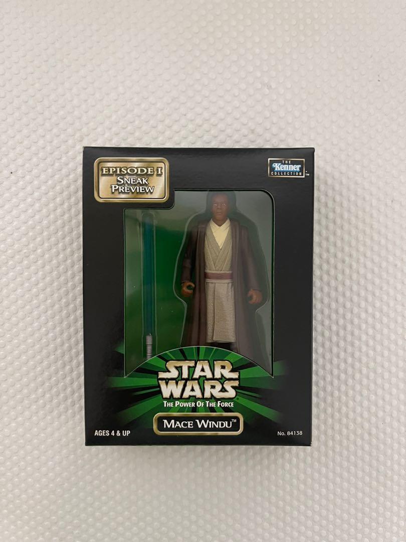 Star Wars Mace Windu Power of the Force Episode 1 Sneak Preview