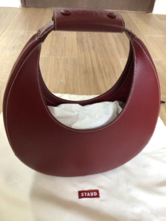 Staud moon bag raspberry new arrivals