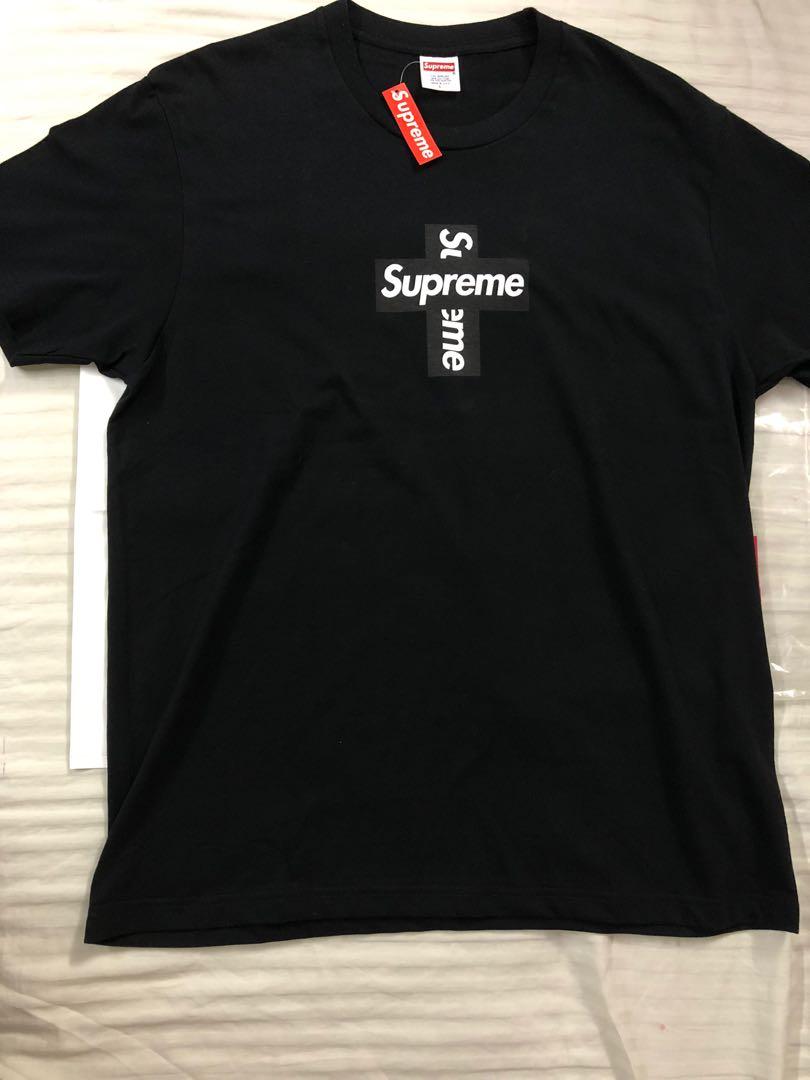 Supreme cross 2025 shirt