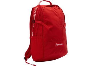 Supreme fw18 top red backpack