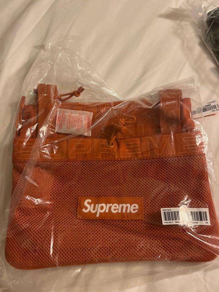 Supreme 2021 FW orange sling bag 