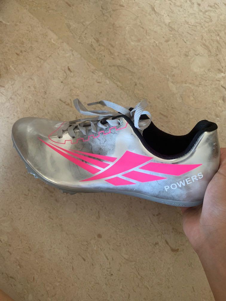 SUPWIND Golden And Silver Spikes Shoes Women