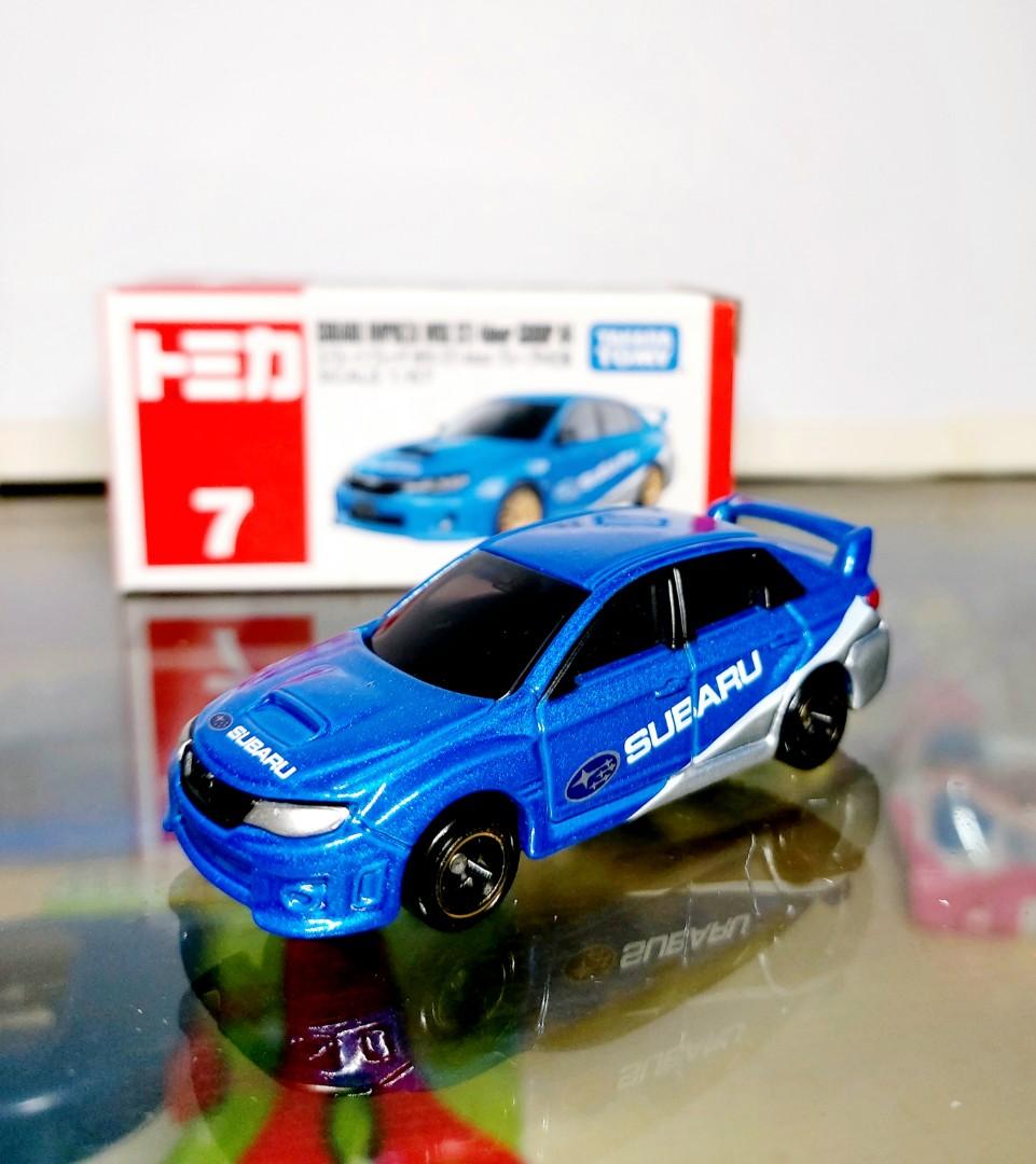 Takara Tomy Tomica No 7 Subaru Impreza Wrx Sti 4 Door Group R4 Scale 1 67 Die Cast Model Car Not Hot Wheels Tiny Matchbox 合金車仔 興趣及遊戲 玩具 遊戲類 Carousell