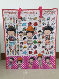 Tas Gonie Besar Cute Girl Pink