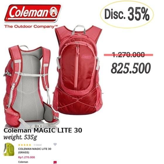 coleman daypack