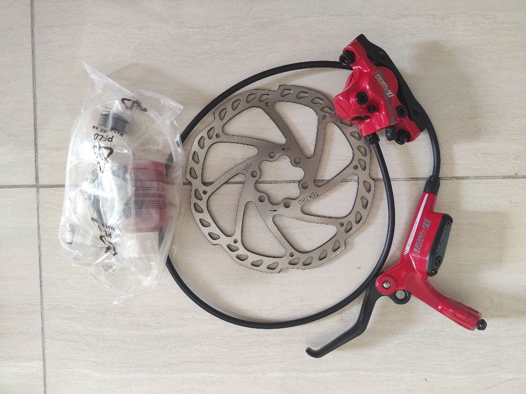 Tektro Draco 2 Hydraulic Disc Brake with Lever Front Sports