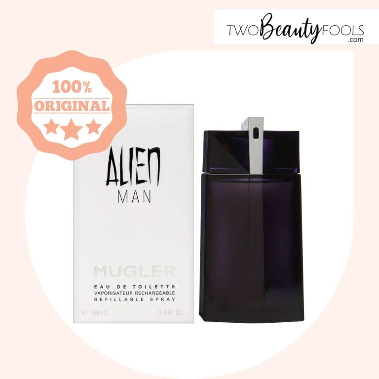 Alien man by thierry mugler eau de best sale toilette refillable spray