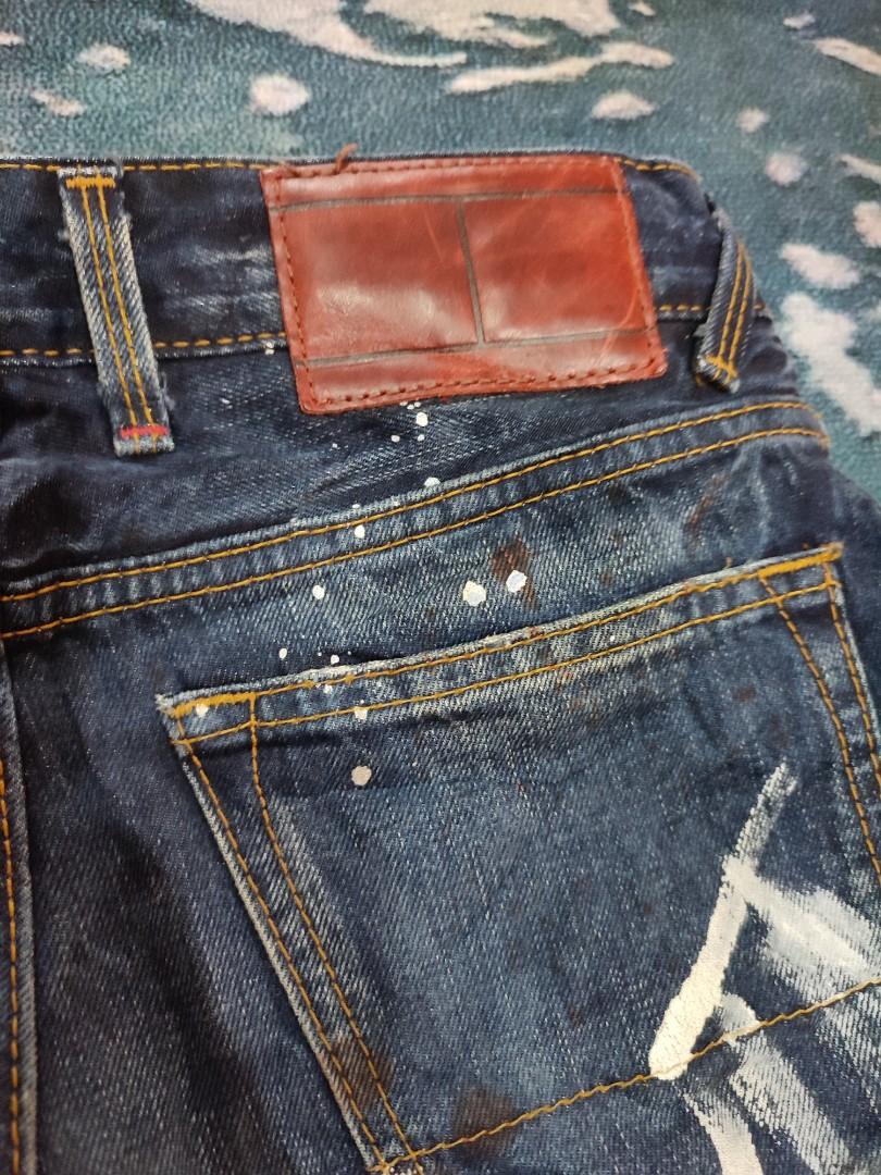 Tommy hilfiger deals selvedge jeans