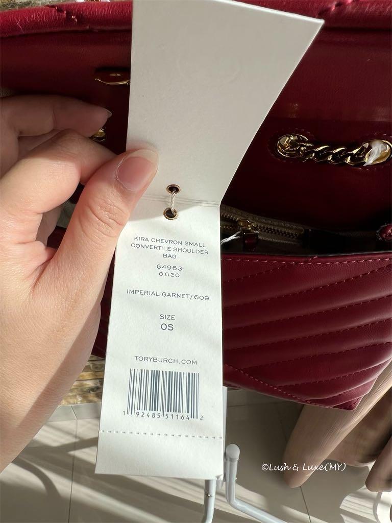 Tory Burch Kira Chevron Small Convertible Shoulder Bag, Women's Fashion,  Bags & Wallets, Shoulder Bags on Carousell