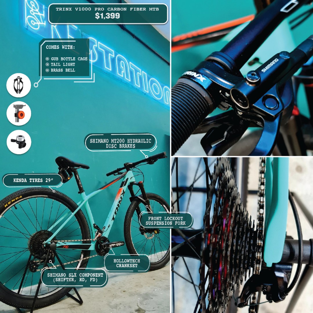 Trinx store v1000 carbon