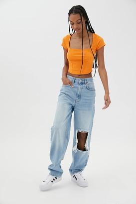 Urban Outfitters Meg Square Neck Top