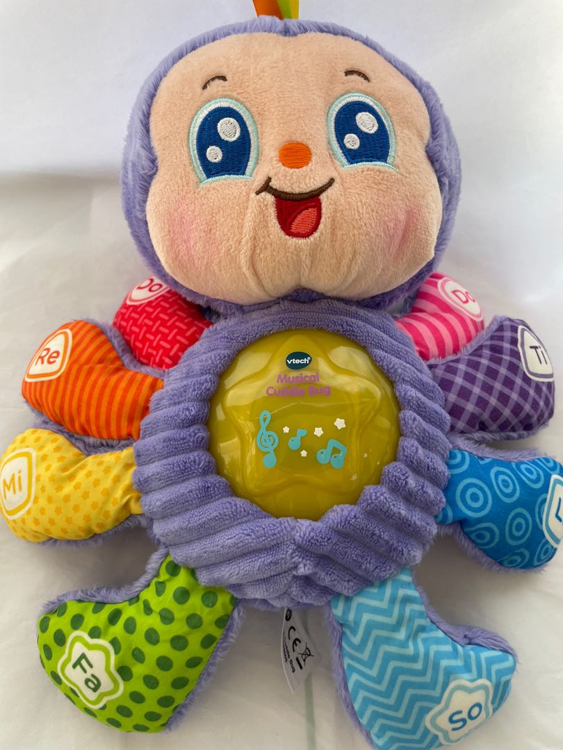 Vtech Musical Cuddle Bug, Babies & Kids, Infant Playtime on Carousell