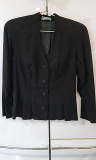 Vintage Black Lace Blazer
