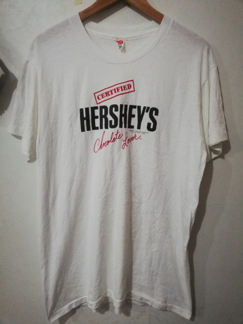 Vintage hersheys chocolate shirt, Men's Fashion, Tops & Sets, Tshirts ...