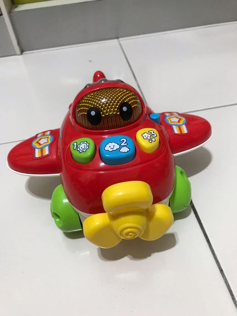 Vtech pull top and pop airplane