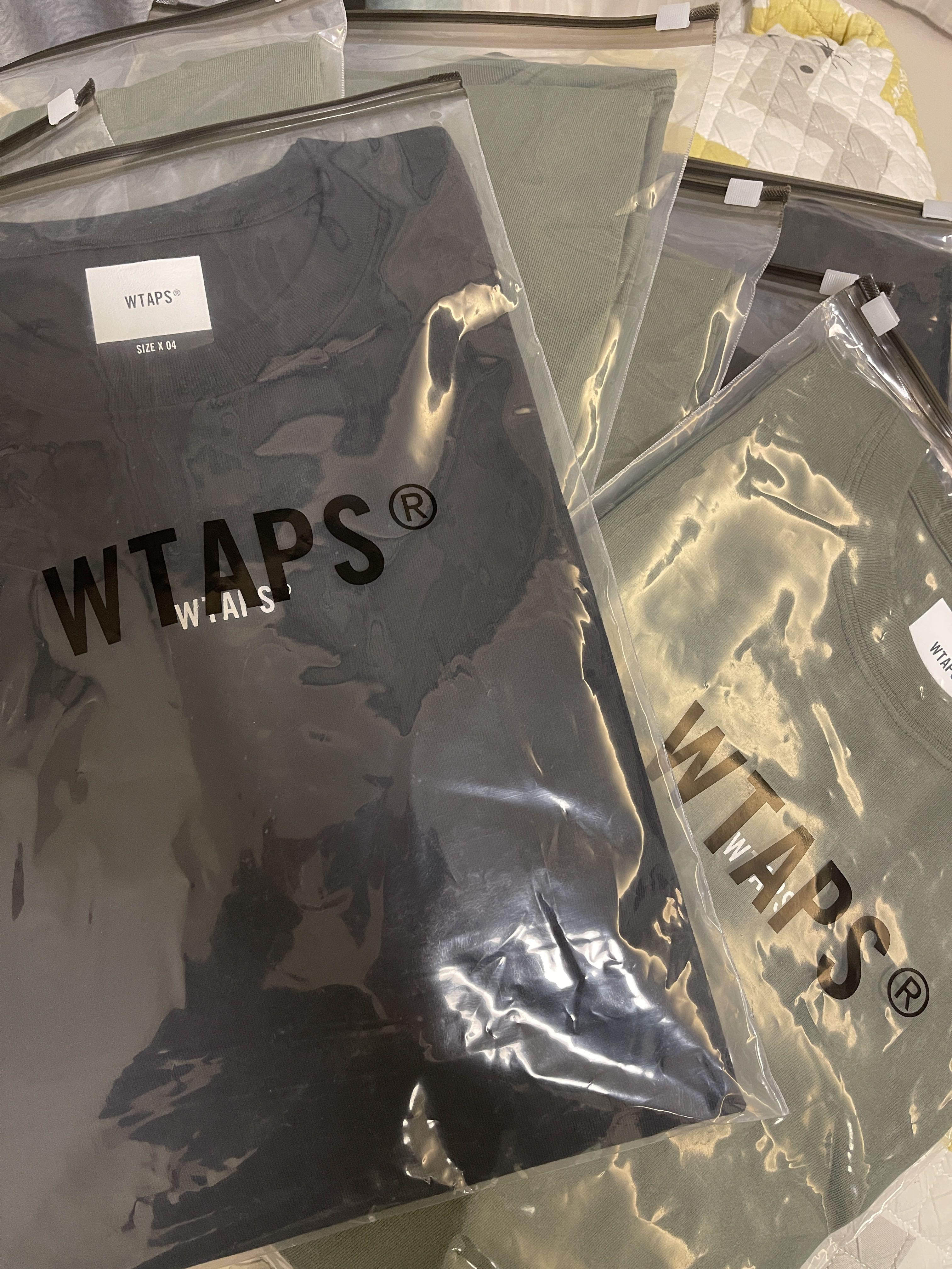 WTAPS CROSSBONES L/S Tee, 男裝, 上身及套裝, T-shirt、恤衫、有領衫