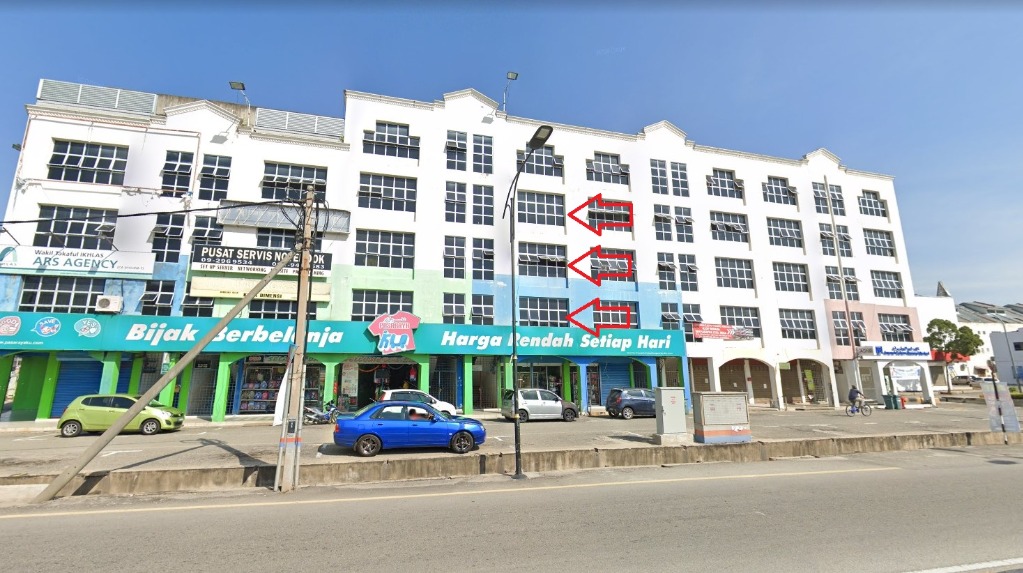 WTS] Bank Lelong 3 Sty Office Wisma Semantan Temerloh, Property 