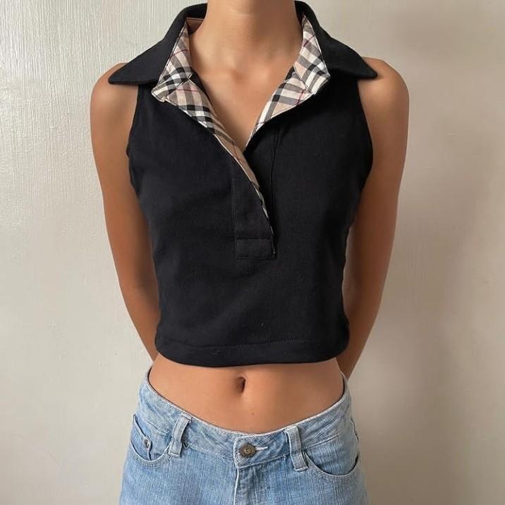 Burberry tank top hotsell womens