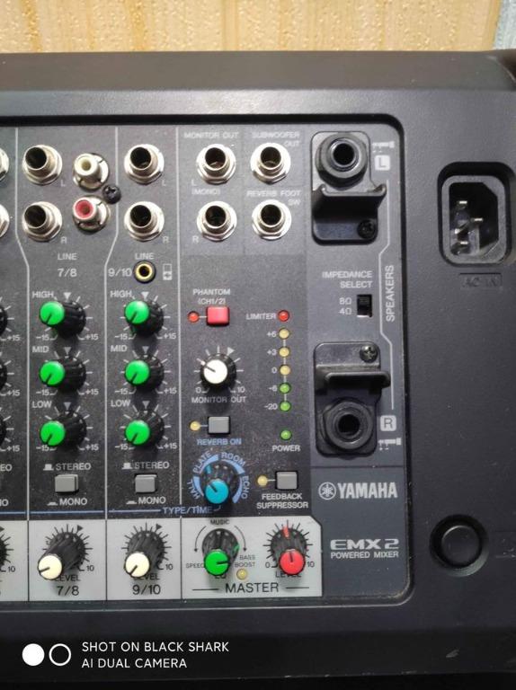 Yamaha EMX2 Power Mixer, Hobbies & Toys, Music & Media, Music