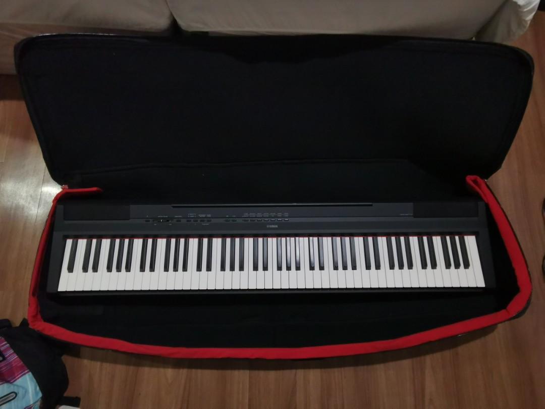 Yamaha P115 Digital Piano with Case and Stand, Hobbies & Toys, Music & Media, Musical