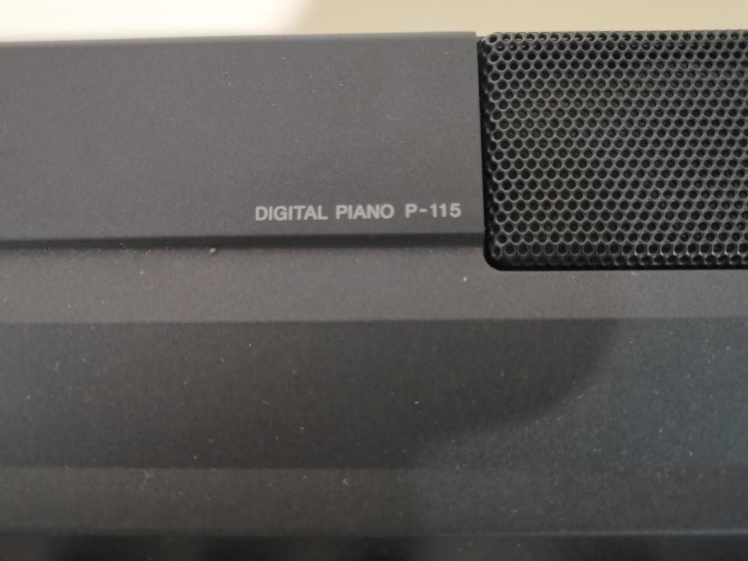 Yamaha P115 Digital Piano with Case and Stand, Hobbies & Toys, Music & Media, Musical