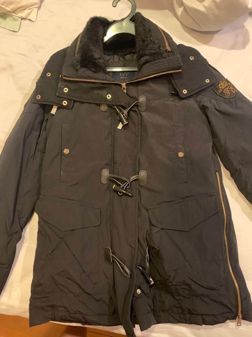 zara windbreaker womens