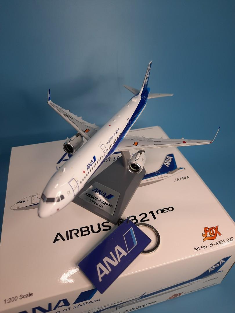 新品】ANA AIRBUS A321neo JA144A 1/200 JFOX - www.top4all.pl