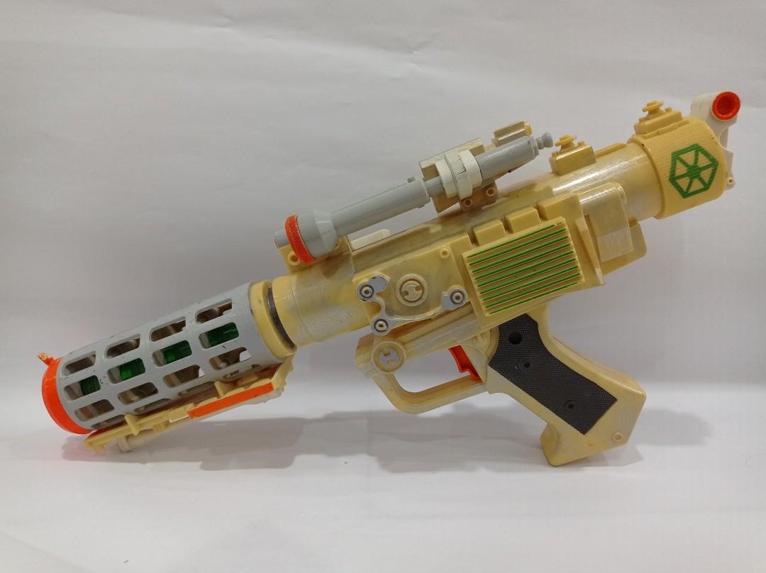 Star Wars General Grevious White Electronic Blaster Gun FREE SHIPPING 