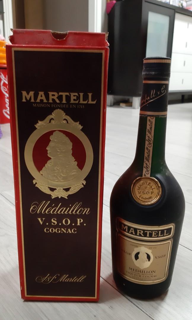 舊版金牌馬爹利Martell Medaillon VSOP Congnac, 嘢食& 嘢飲, 酒精飲料