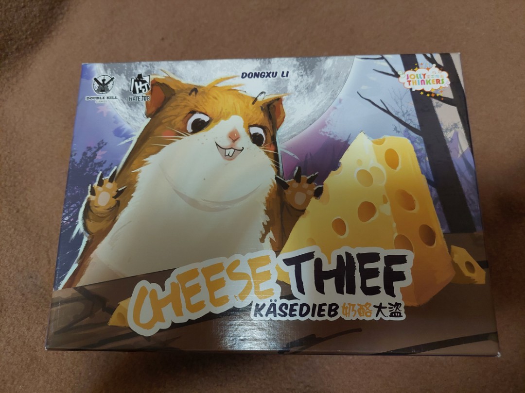 奶酪大盜 cheese thief boardgame 桌遊, 興趣及遊戲, 玩具 & 遊戲類 Carousell