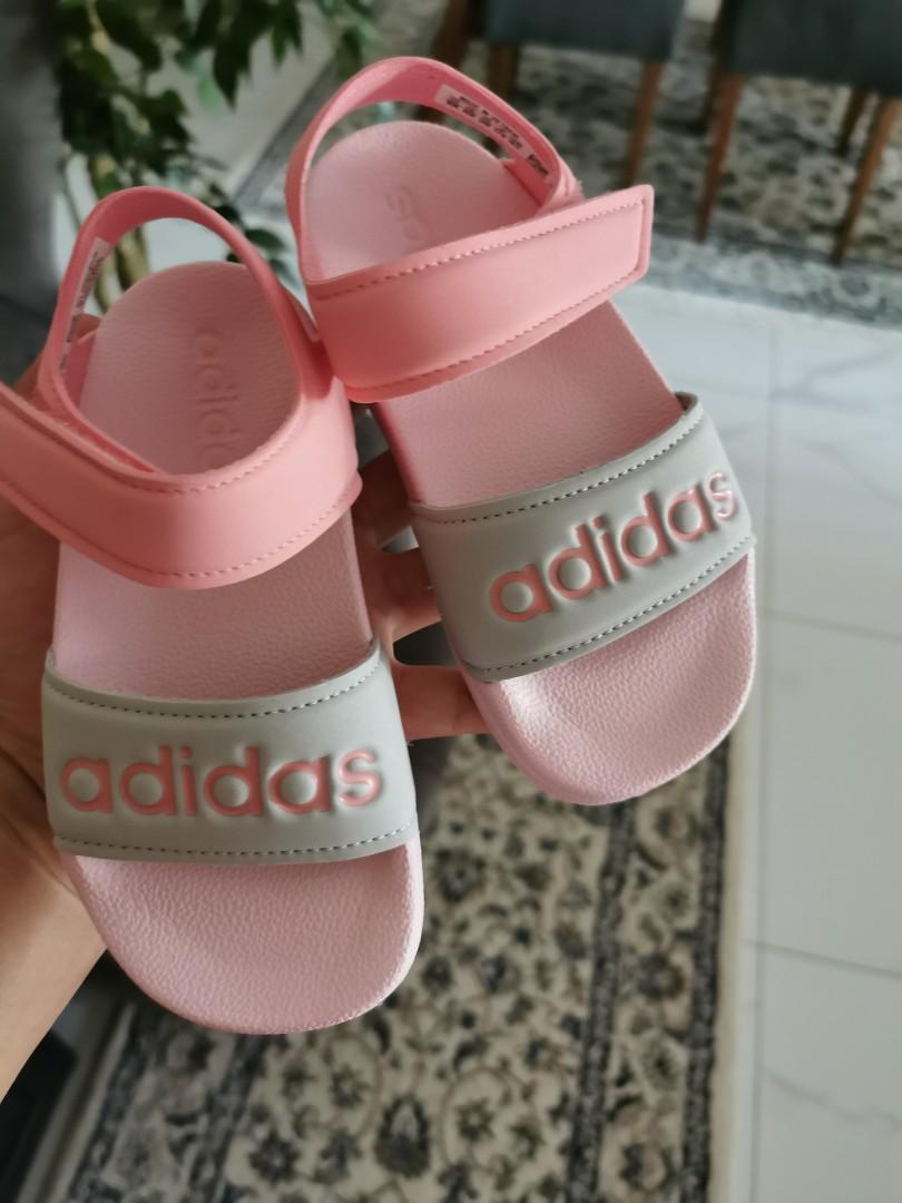 Adidas adilette chunky strap sandals top