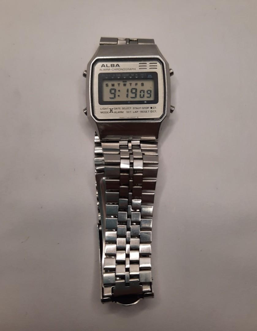 Alba Vintage Old School 80s, Men's Fashion, Watches  Accessories, Watches  on Carousell
