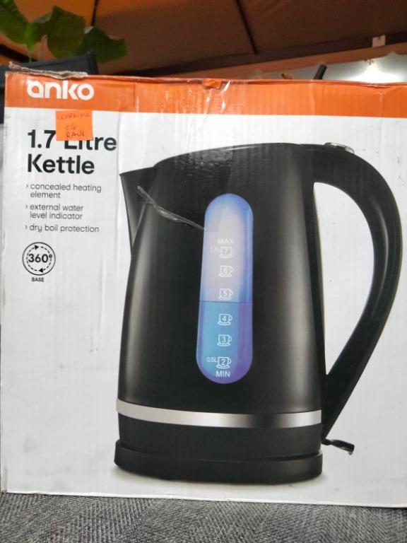 Anko 1.7L Kettle TV Home Appliances Water Heater Instant