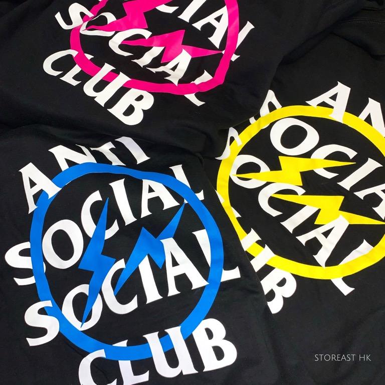 Anti Social Social Club x Fragment Design Hoodie (2Colors), 男裝