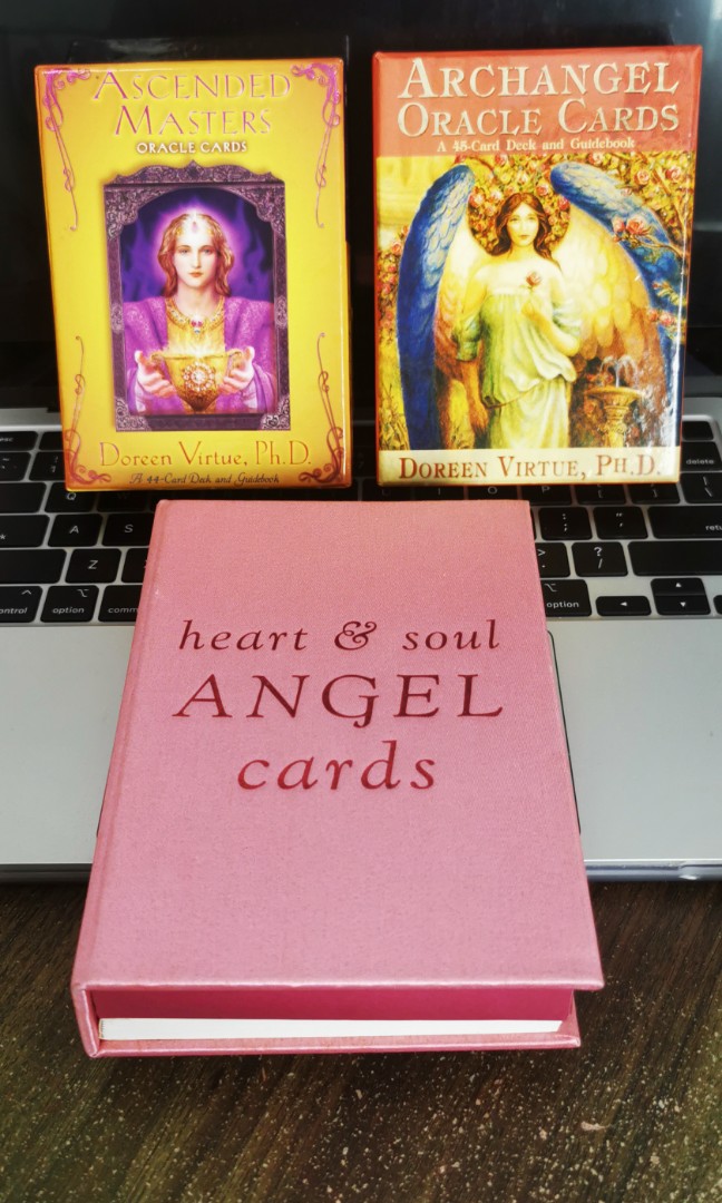 Authentic Archangel/ Ascended Masters Oracle Cards by Doreen Virtue ...